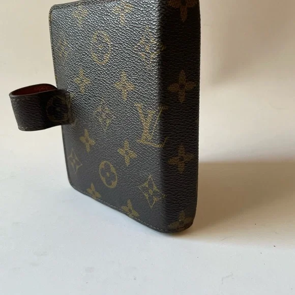 Louis Vuitton Brown and Gold Monogram Card Holder - Picture 5 of 6